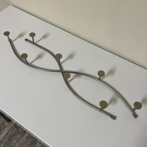 Silver Coat Rack
